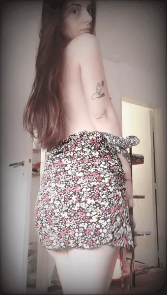 Let me get rid of this dress