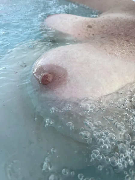 It’s finally naked pool season!