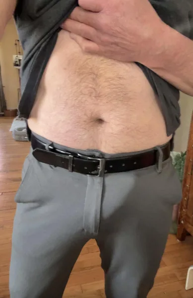 45, bi, home for lunch