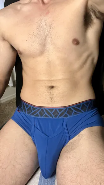 21 Straight in blue