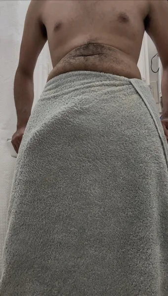 26 Straight about to shower