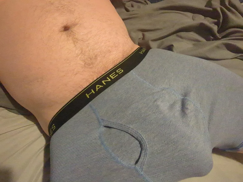 36 straight hanes on me
