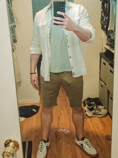 43 curious and no underwear